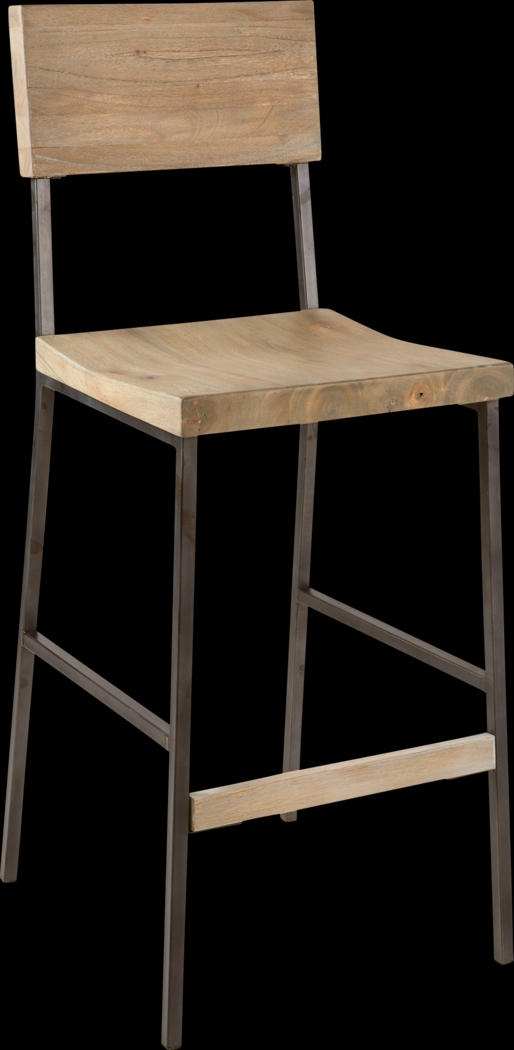 Saulsworth Gray Barstool - Thumbnail - Image 1