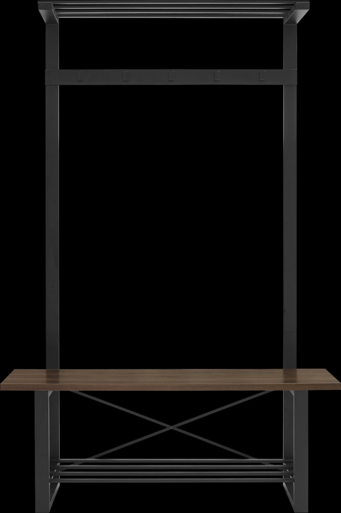 Saulsworth Walnut Hall Tree - Thumbnail - Image 2