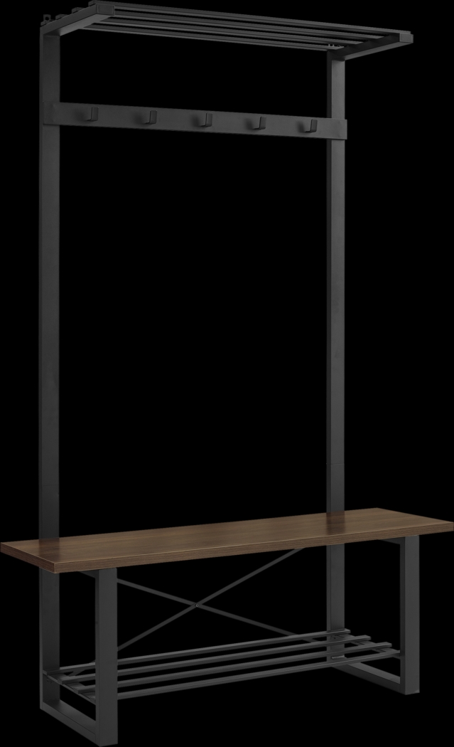 Saulsworth Walnut Hall Tree - Thumbnail - Image 1