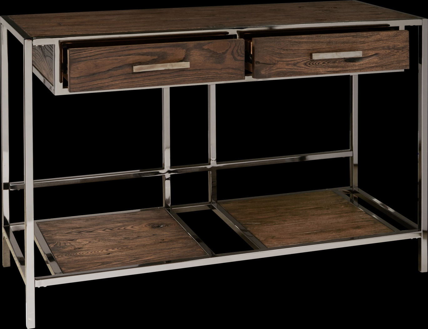 Saunderson Brown Console Table - Thumbnail - Image 2