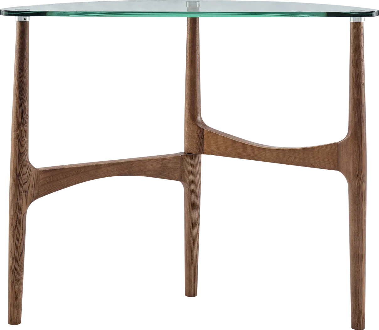Saunier IV Walnut Console Table - Thumbnail - Image 4