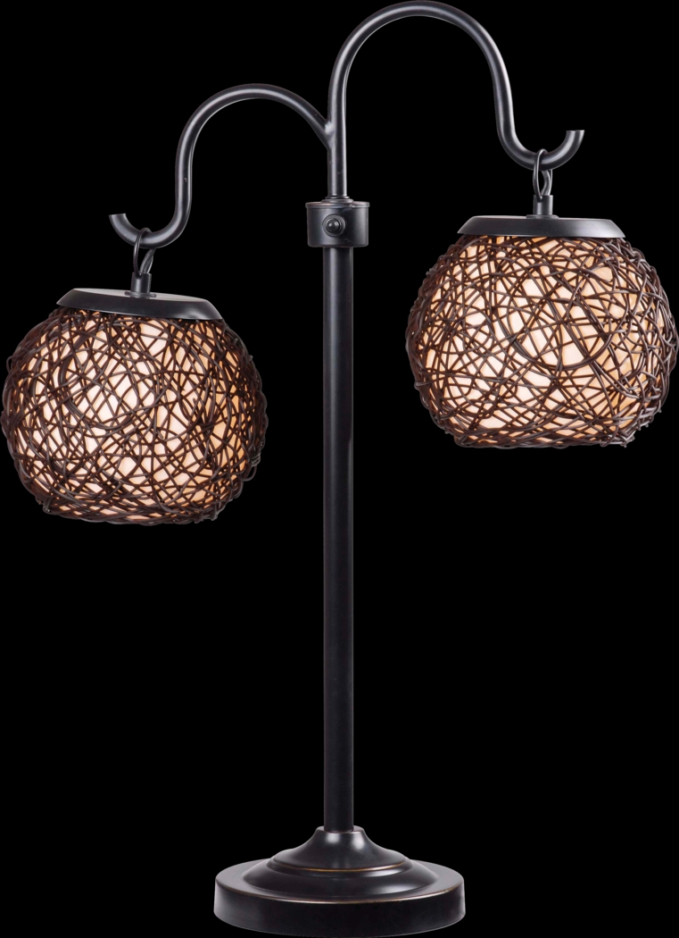 Sauratown Black Outdoor Table Lamp - Thumbnail - Image 1