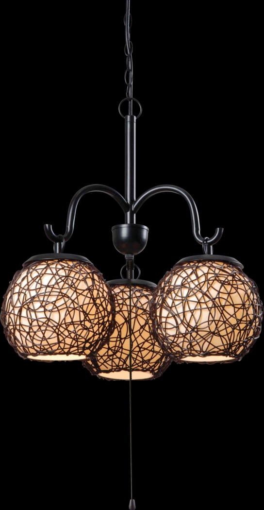 Sauratown Brown Outdoor Chandelier - Thumbnail - Image 1
