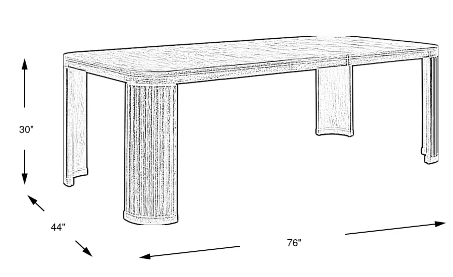 Dimension Image. Please refer to the Dimension Tab on this page for dimension details.