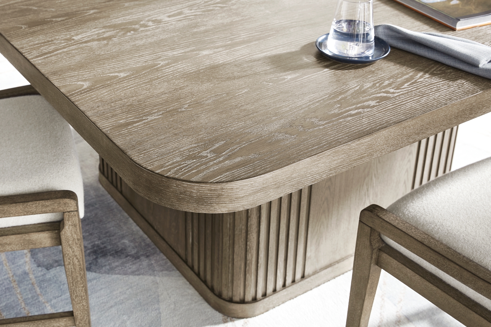 Sausalito Brown Dining Table - Thumbnail - Image 3