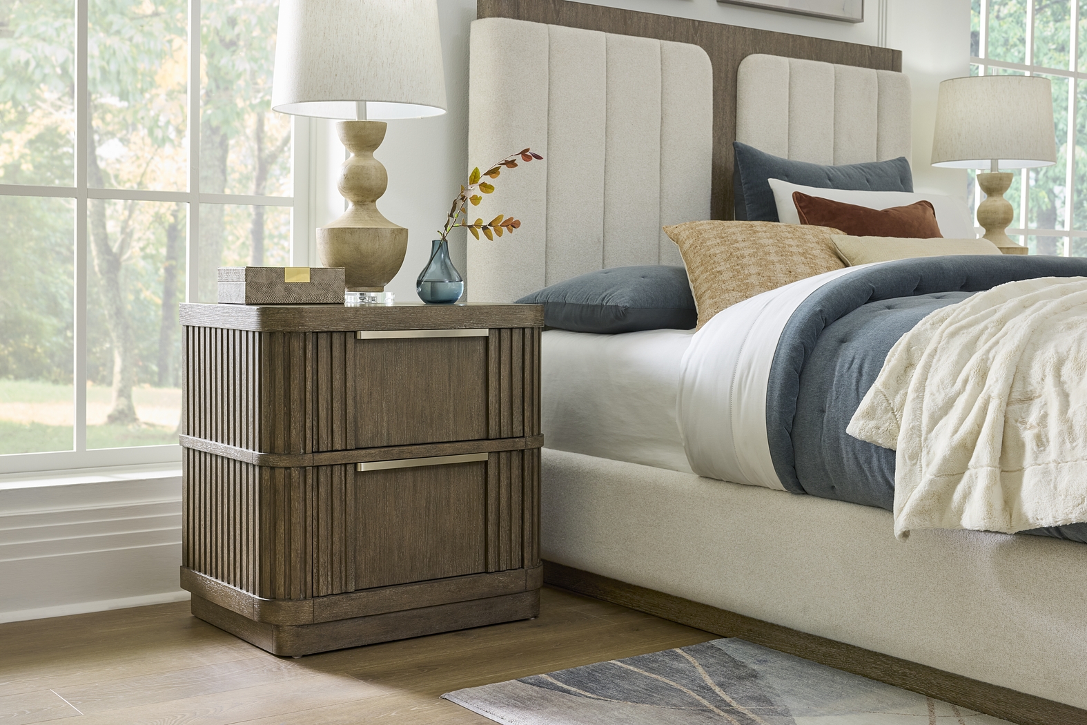 Sausalito Brown Nightstand - Thumbnail - Image 3