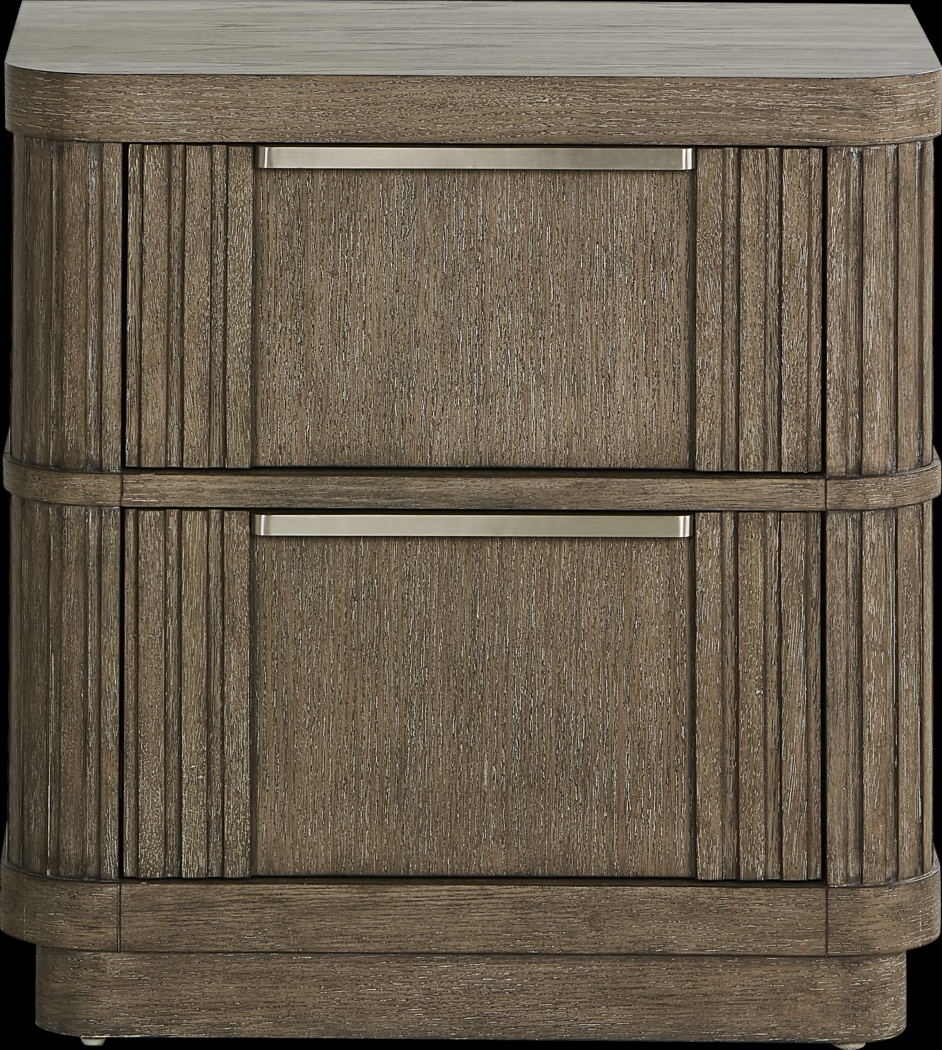 Sausalito Brown Nightstand - Thumbnail - Image 1