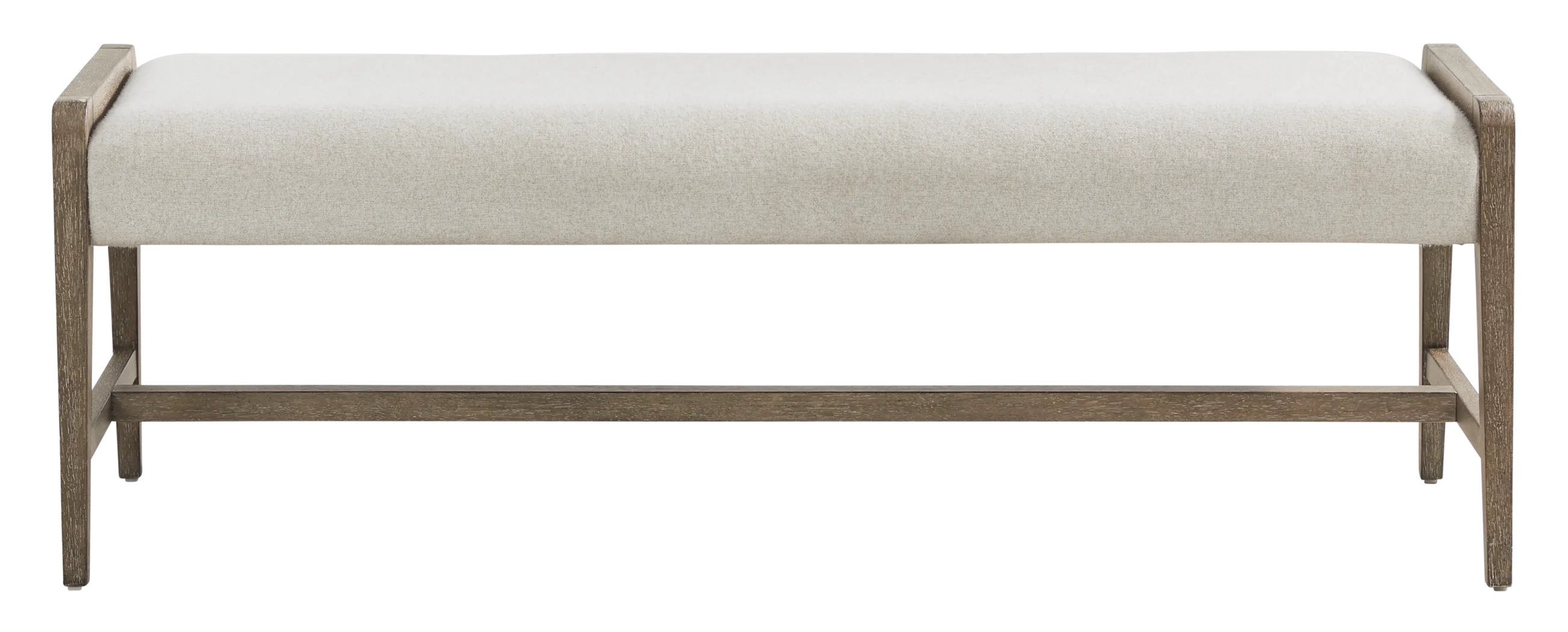 Sausalito Cream Dining Bench - Thumbnail - Image 2