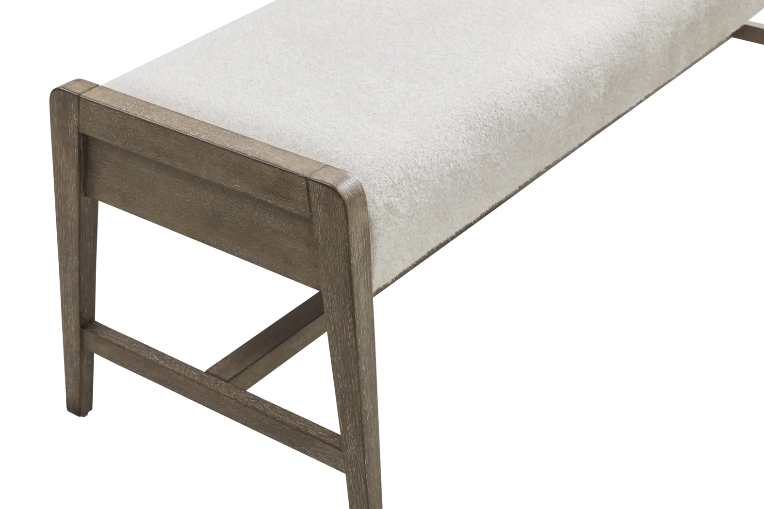 Sausalito Cream Dining Bench - Thumbnail - Image 3