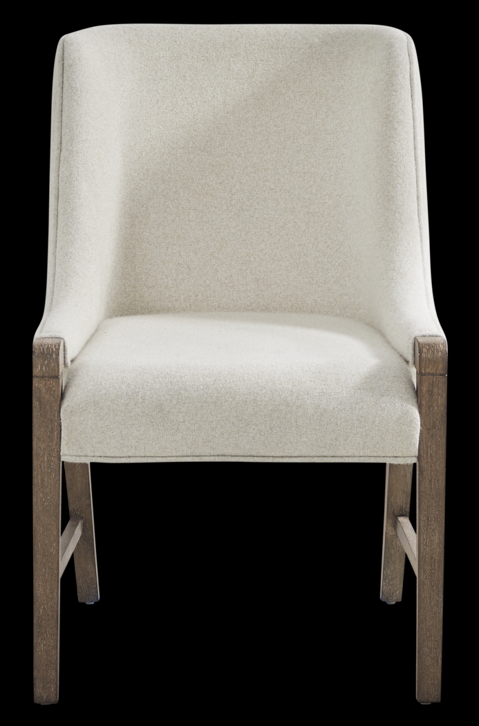 Sausalito Cream Upholstered Side Chair - Thumbnail - Image 3