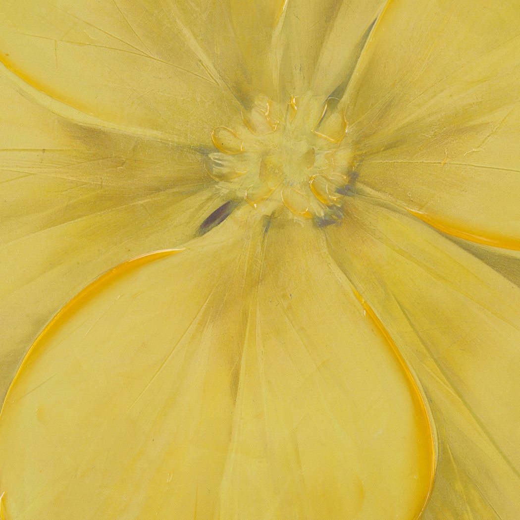 Sauterne Yellow Embellished Canvas - Thumbnail - Image 4