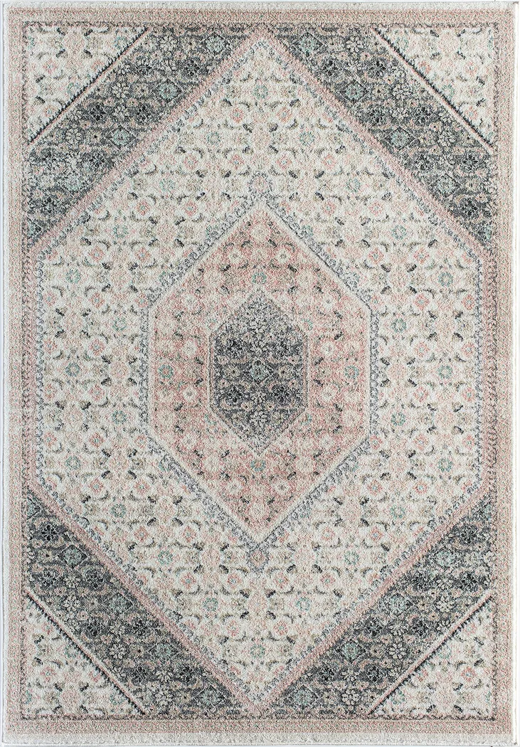 Sauveer Ivory 5' x 7' Rug - Thumbnail - Image 1