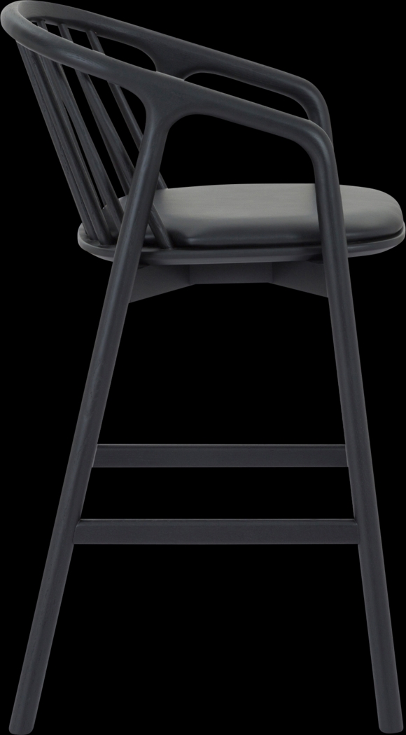 Savafait Black Barstool - Thumbnail - Image 4
