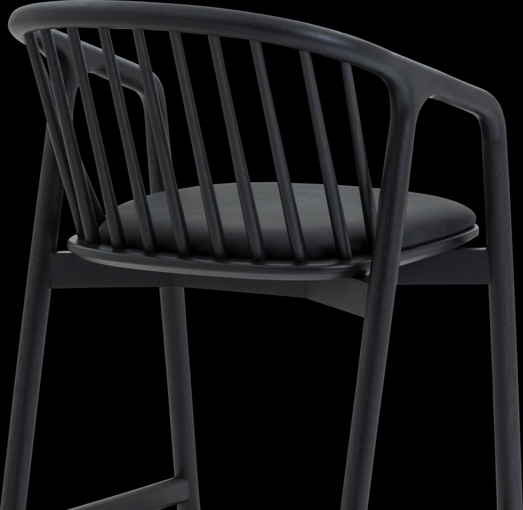 Savafait Black Barstool - Thumbnail - Image 7