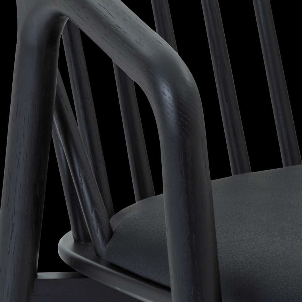 Savafait Black Barstool - Thumbnail - Image 9