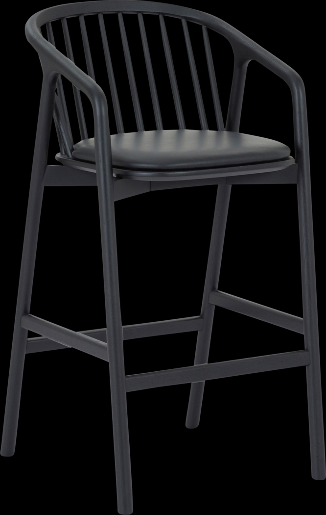 Savafait Black Barstool - Thumbnail - Image 1