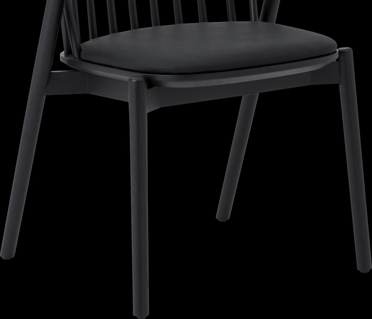 Savafait Black Side Chair, Set of 2 - Thumbnail - Image 9