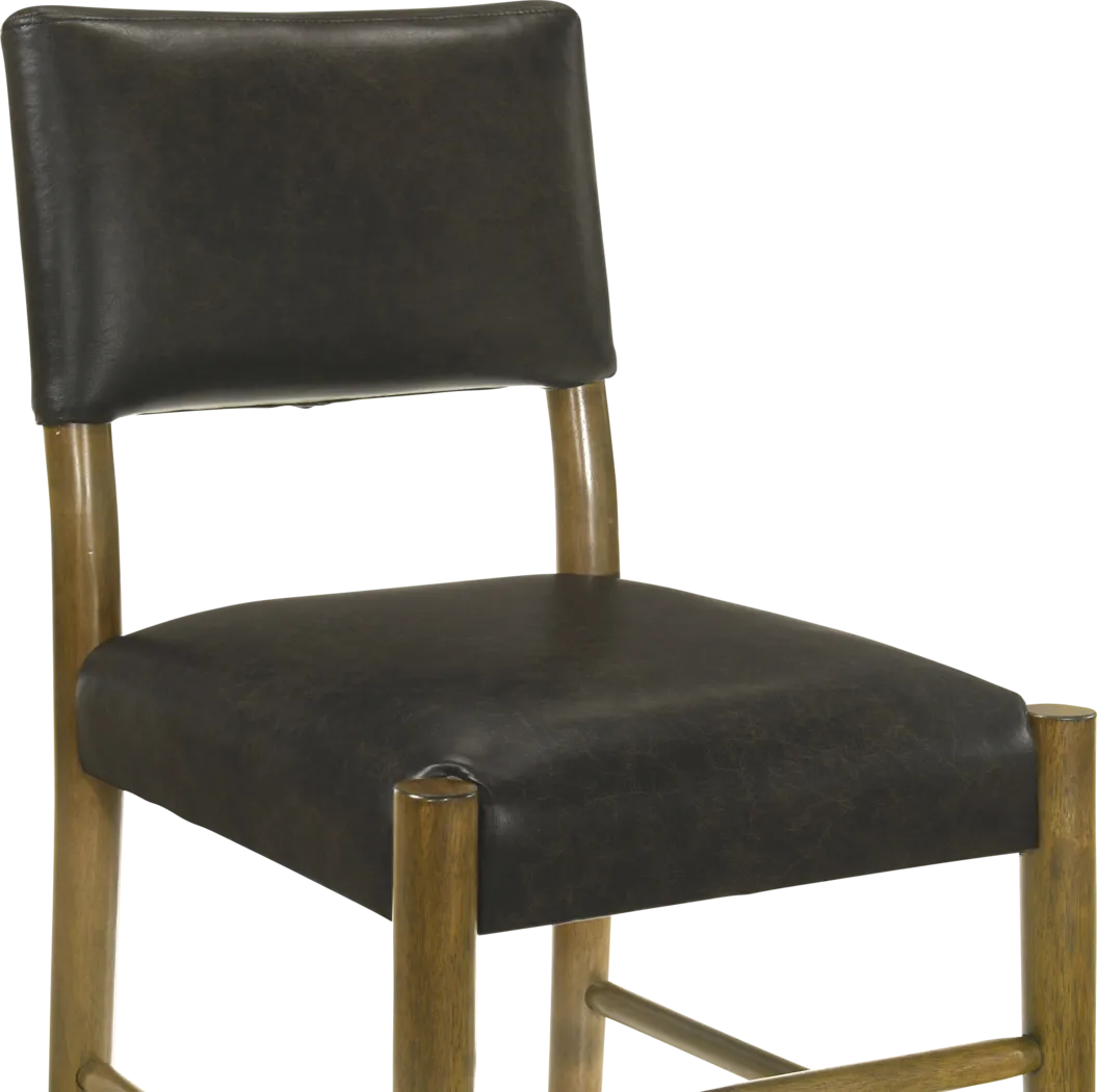 Savaher Black Side Chair, Set of 2 - Thumbnail - Image 5