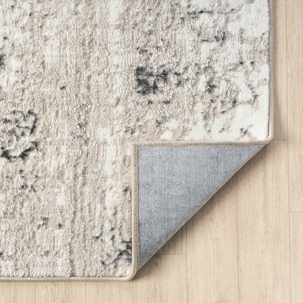 Savalem Beige 5' x 7' Rug - Thumbnail - Image 7