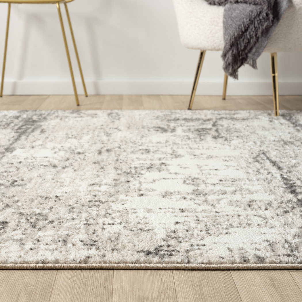 Savalem Beige 7'5 x 9'5 Rug - Thumbnail - Image 4