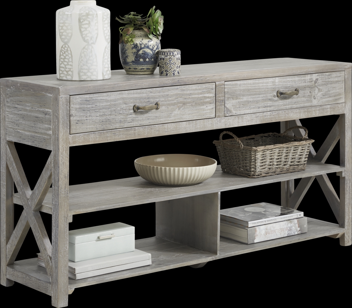 Savenay Gray Sofa Table - Thumbnail - Image 3