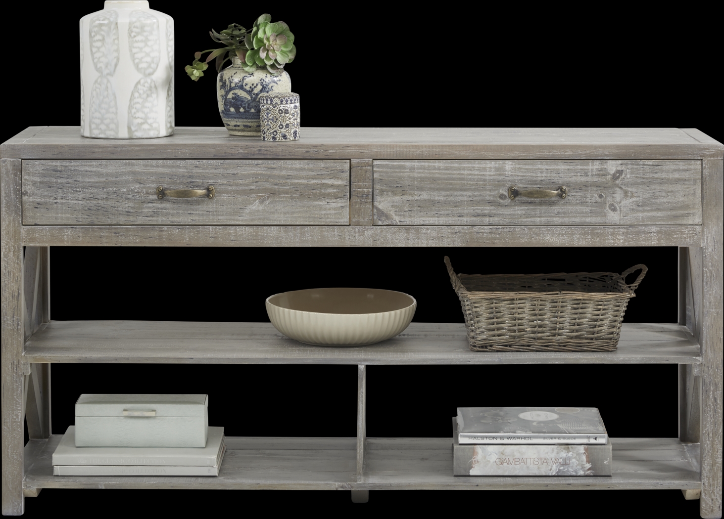 Savenay Gray Sofa Table - Thumbnail - Image 2