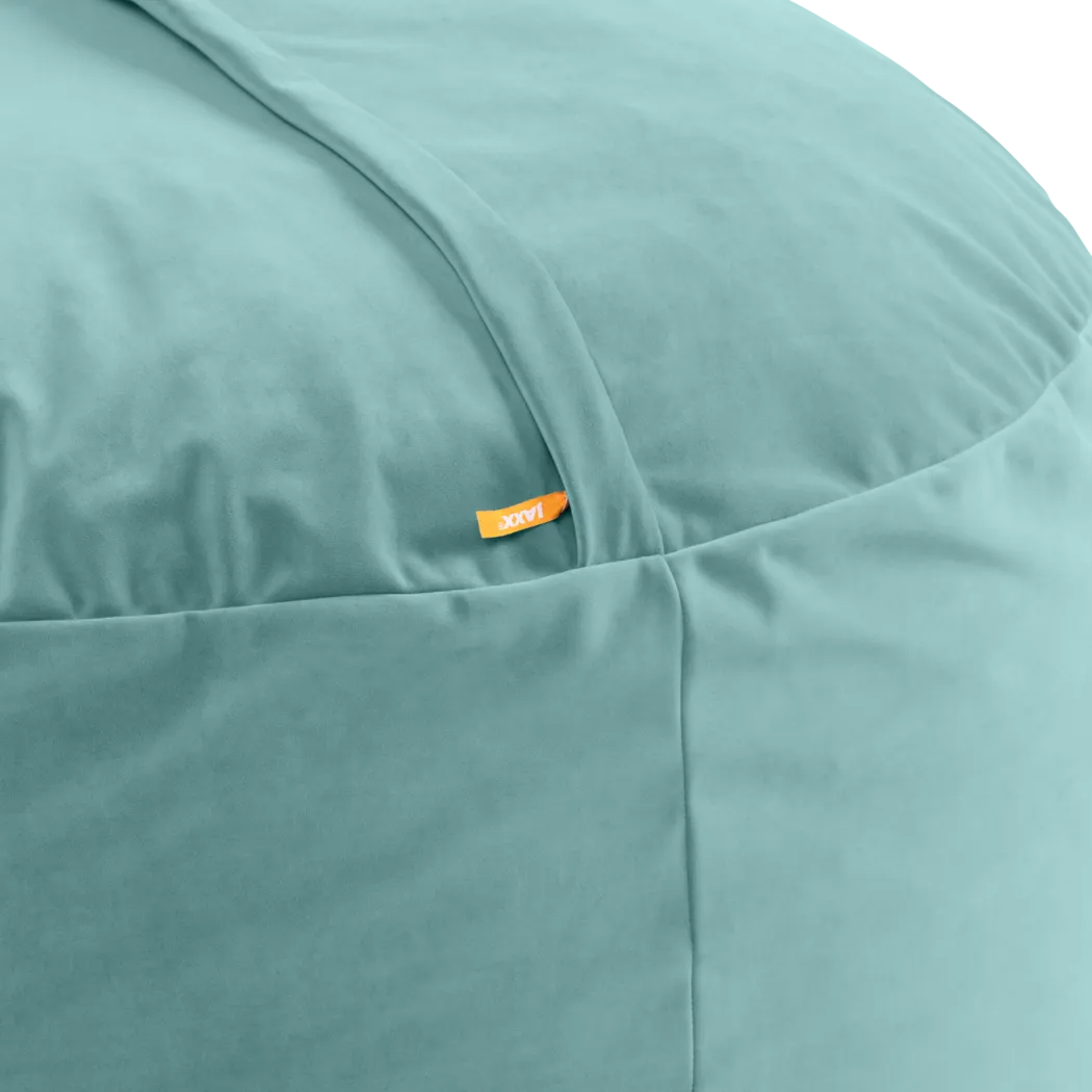 Savenu I Turquoise Large Bean Bag Chair - Thumbnail - Image 2