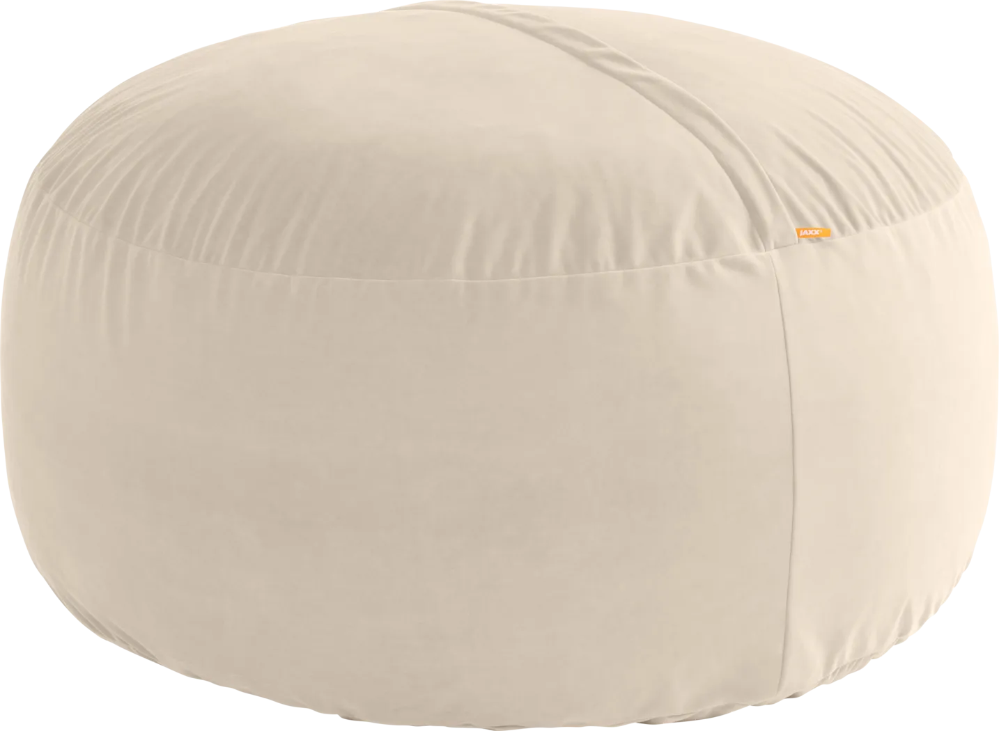 Savenu II Ivory Large Bean Bag Chair - Thumbnail - Image 7
