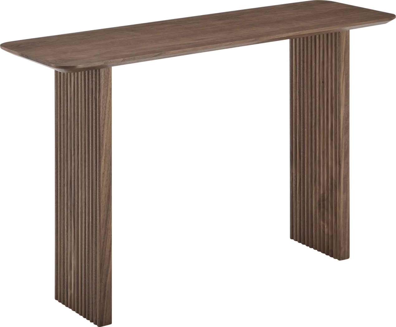Savihi Walnut Console Table - Thumbnail - Image 2
