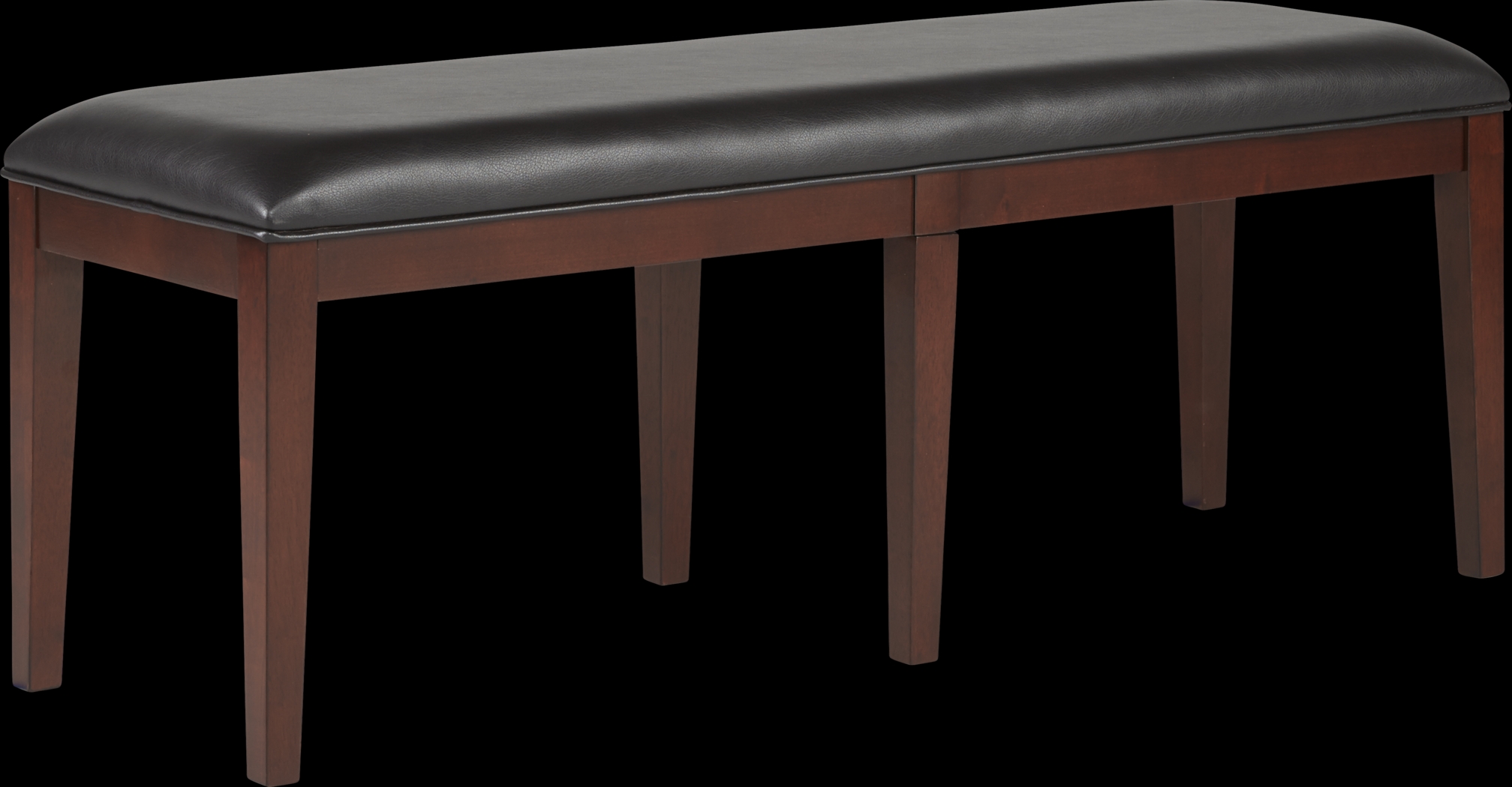Savona Chocolate Counter Height Bench - Thumbnail - Image 1
