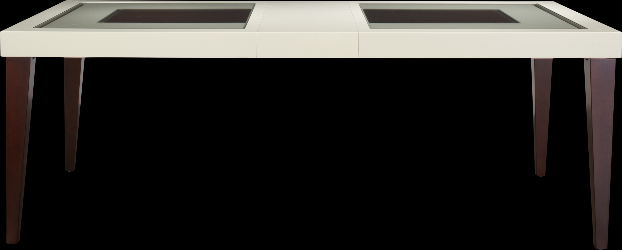 Savona Ivory 5 Pc Rectangle Dining Room with Open Back Chairs - Thumbnail - Image 3