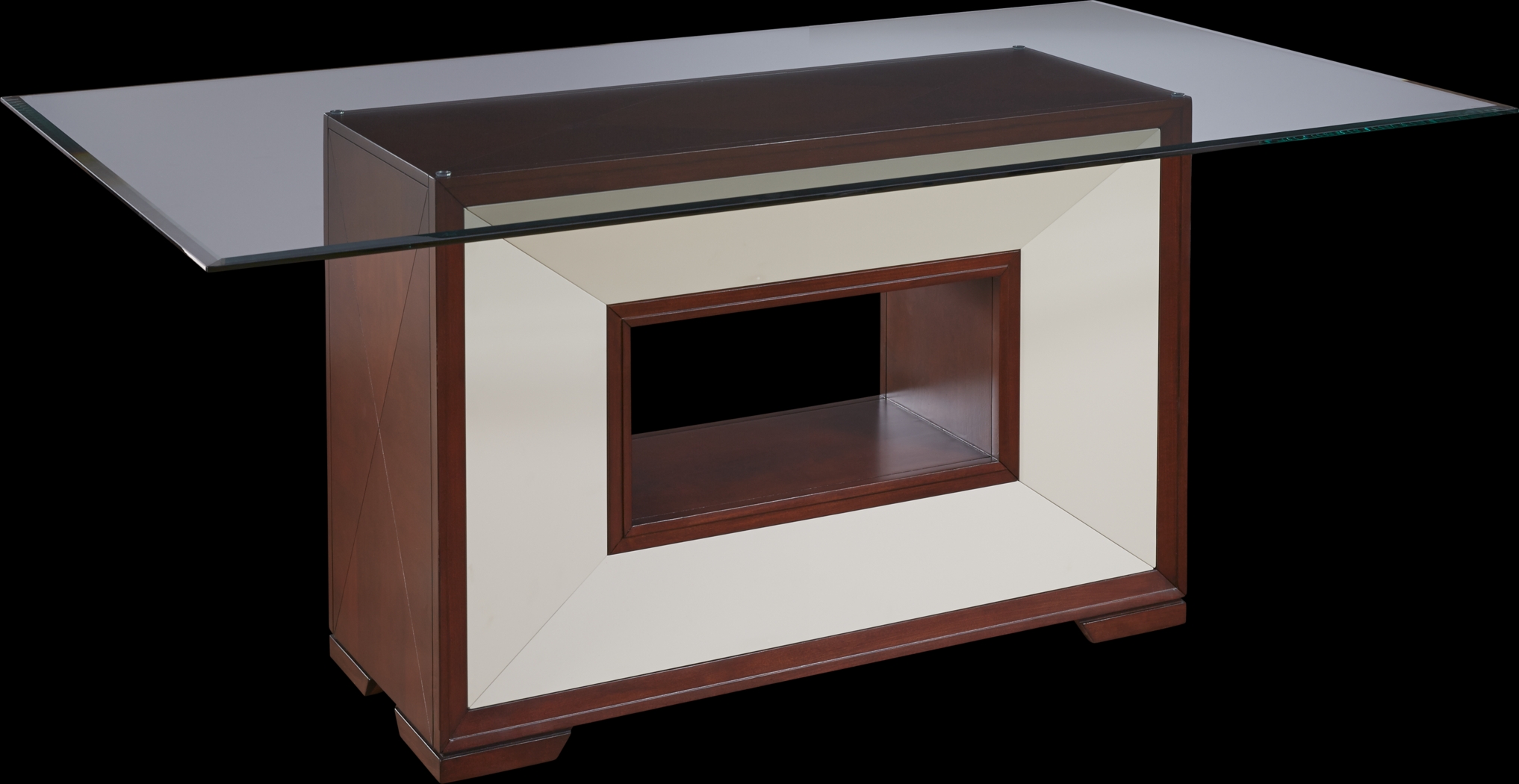 Savona Cherry Rectangle Dining Table - Thumbnail - Image 1