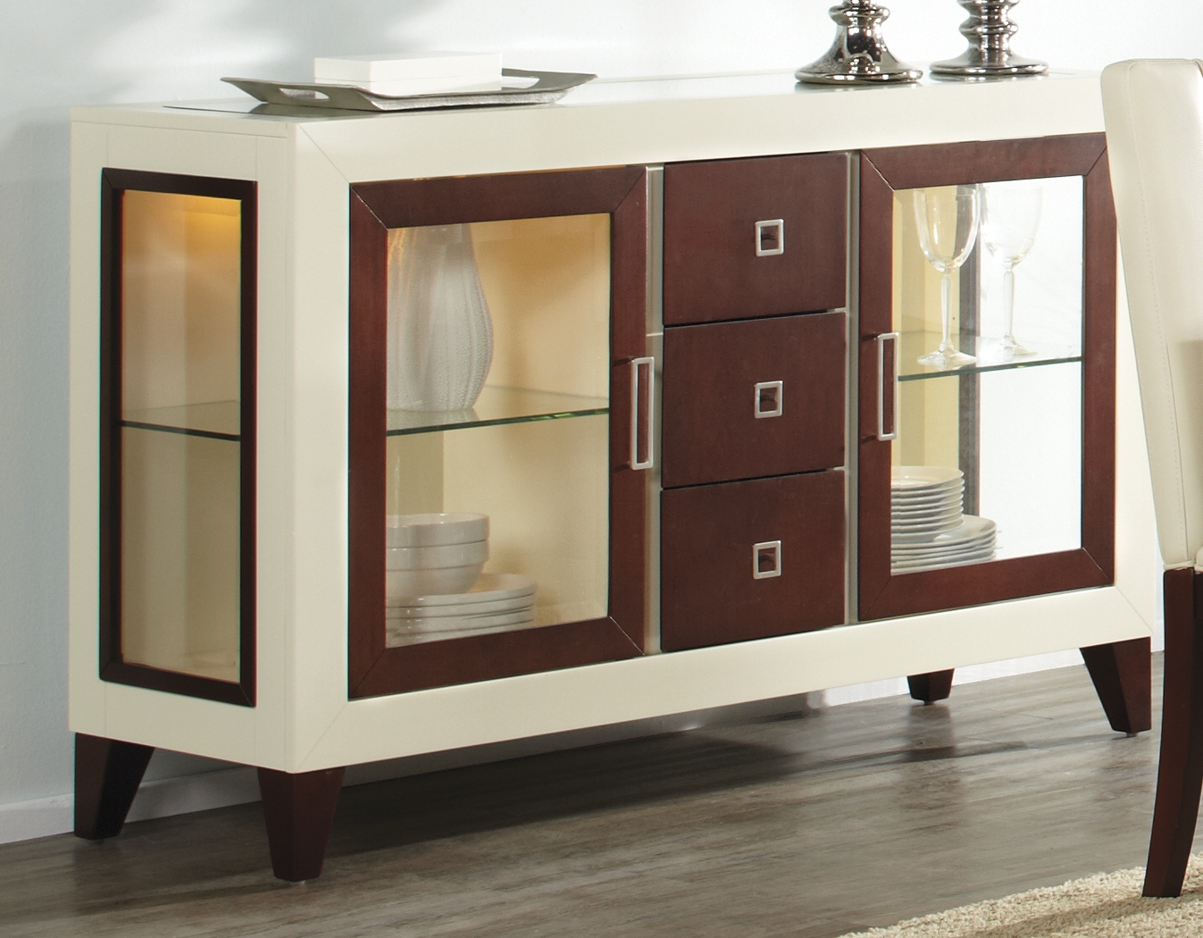 Savona White Server - Thumbnail - Image 4