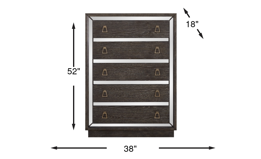 Dimension Image. Please refer to the Dimension Tab on this page for dimension details.