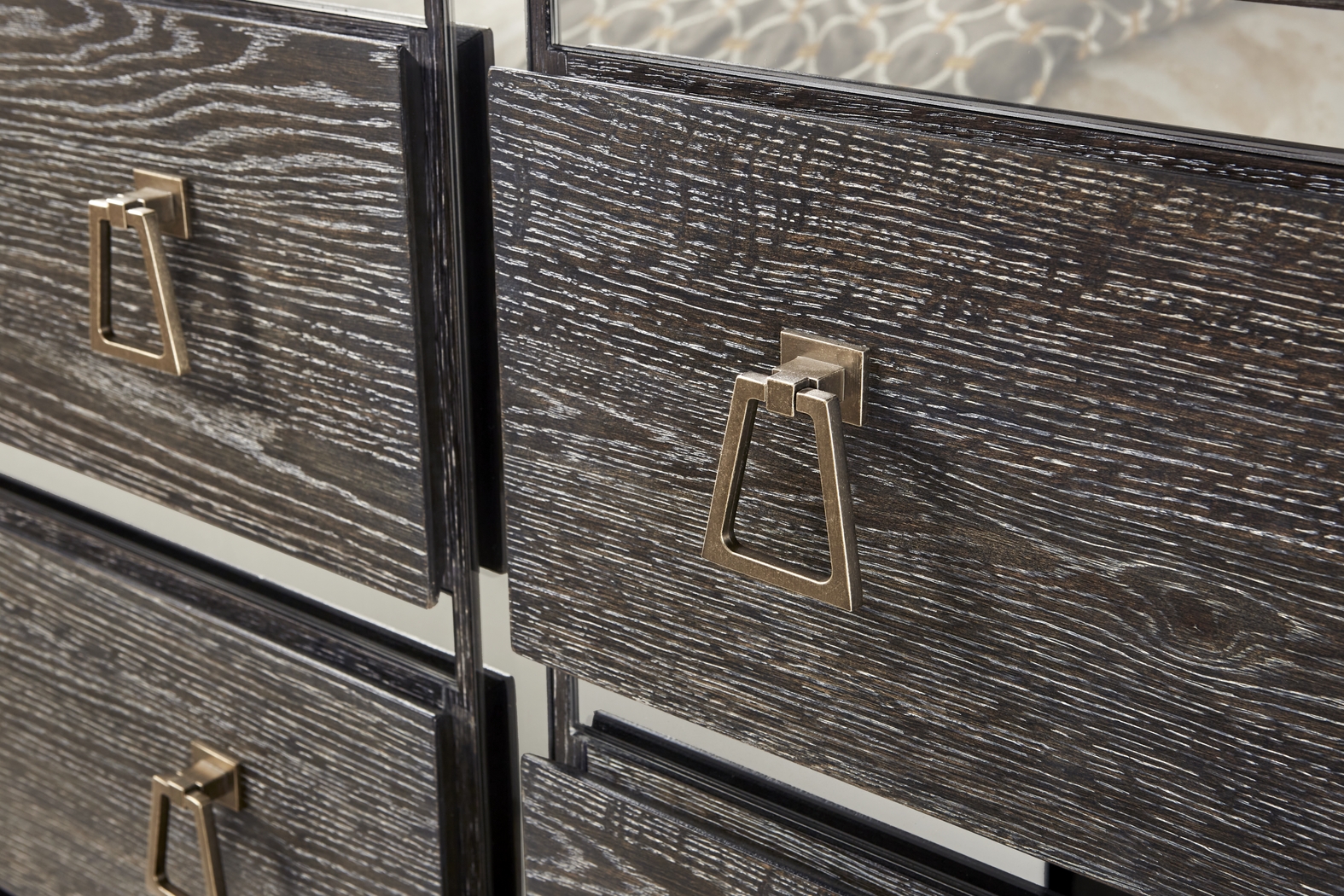 Savoy Creek Ash Gray 5 Pc King Panel Bedroom - Thumbnail - Image 8