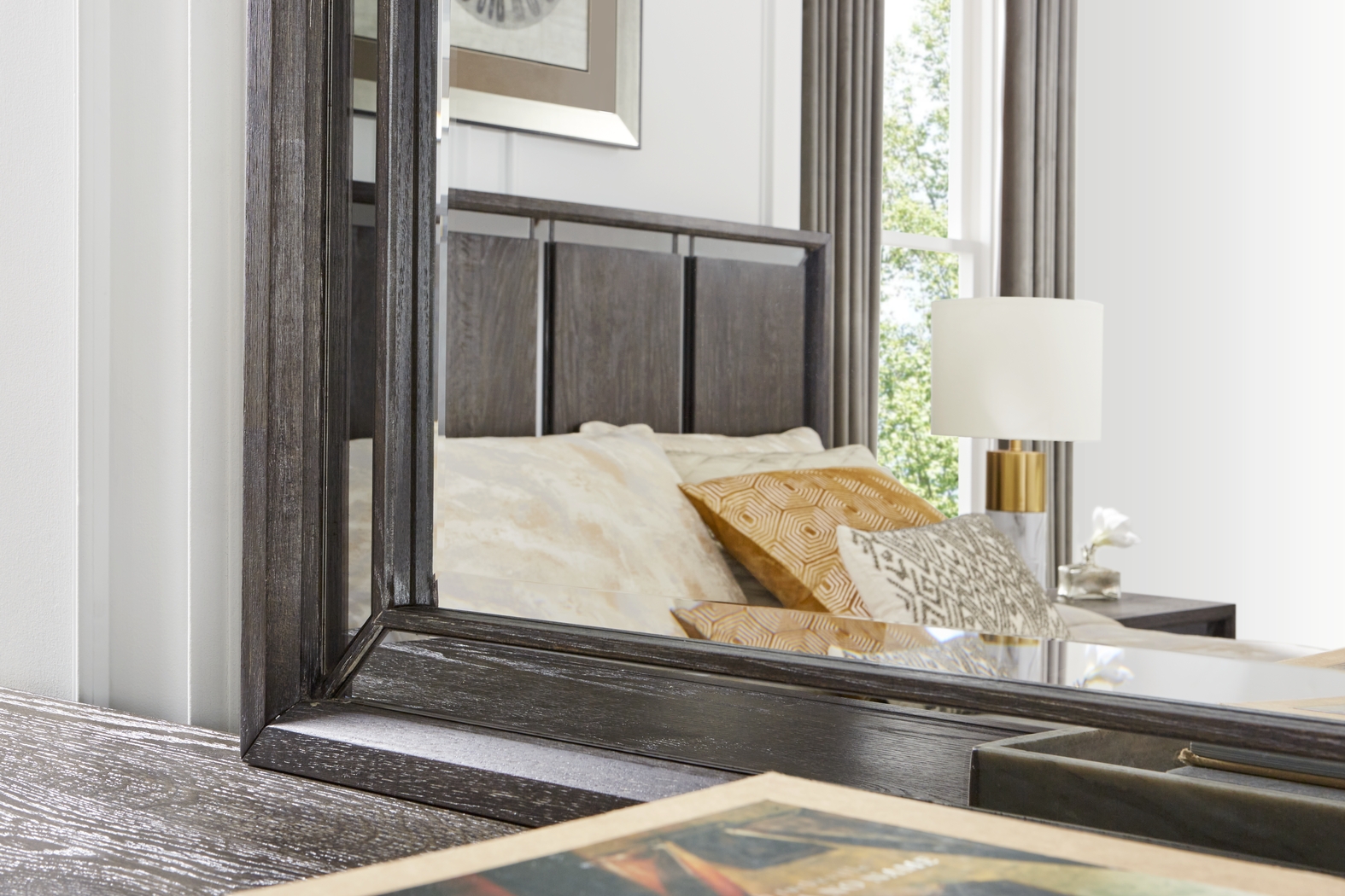 Savoy Creek Ash Gray Mirror - Thumbnail - Image 3