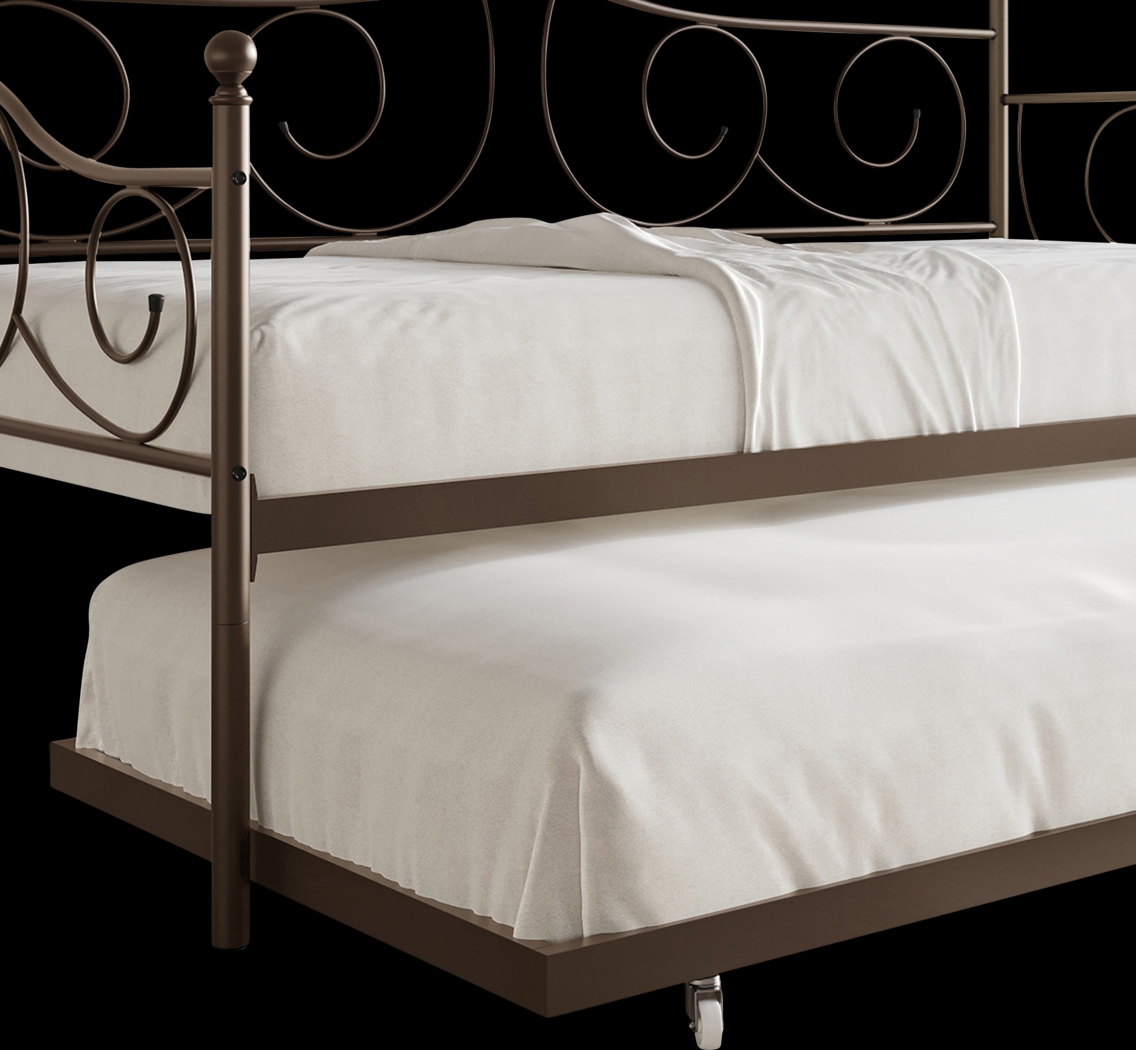 Sawwarers Brown Daybed With Trundle - Thumbnail - Image 4