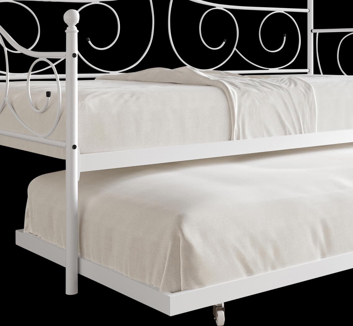 Sawwarers White Daybed With Trundle - Thumbnail - Image 6