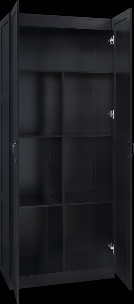 Sawwares I Black Storage Cabinet - Thumbnail - Image 8