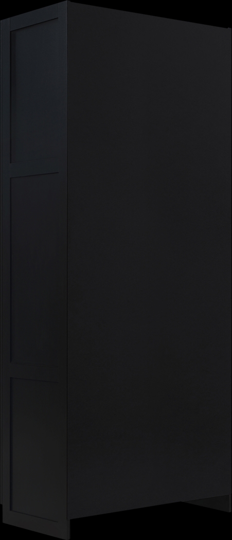 Sawwares II Black Storage Cabinet - Thumbnail - Image 4