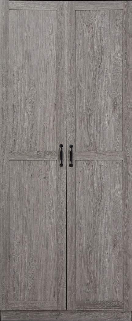 Sawwares II Gray Storage Cabinet - Thumbnail - Image 1