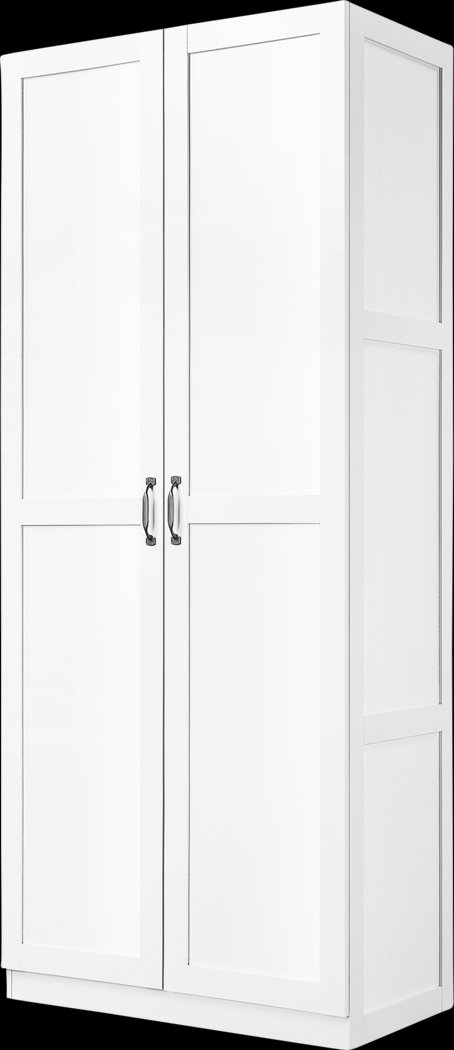 Sawwares II White Storage Cabinet - Thumbnail - Image 6