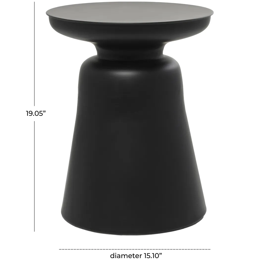 Sawyir Black Side Table - Thumbnail - Image 5