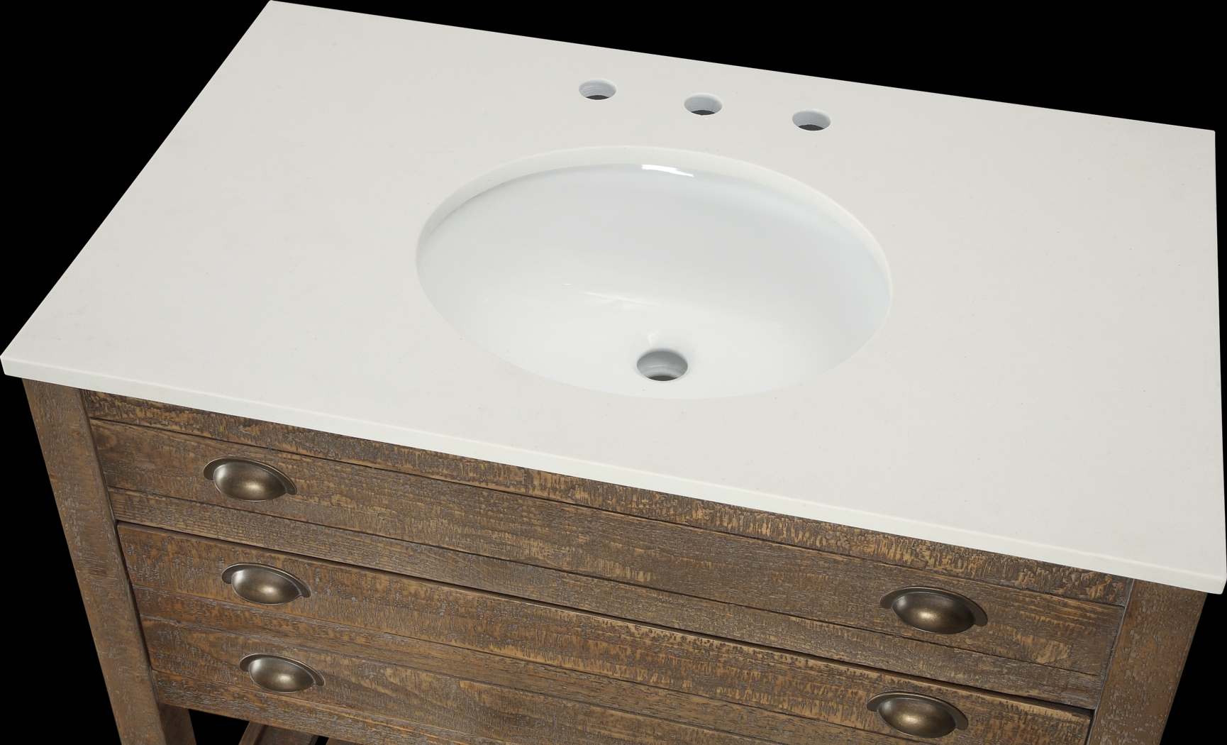 Sayecreek Brown 36 in. Bathroom Vanity - Thumbnail - Image 6