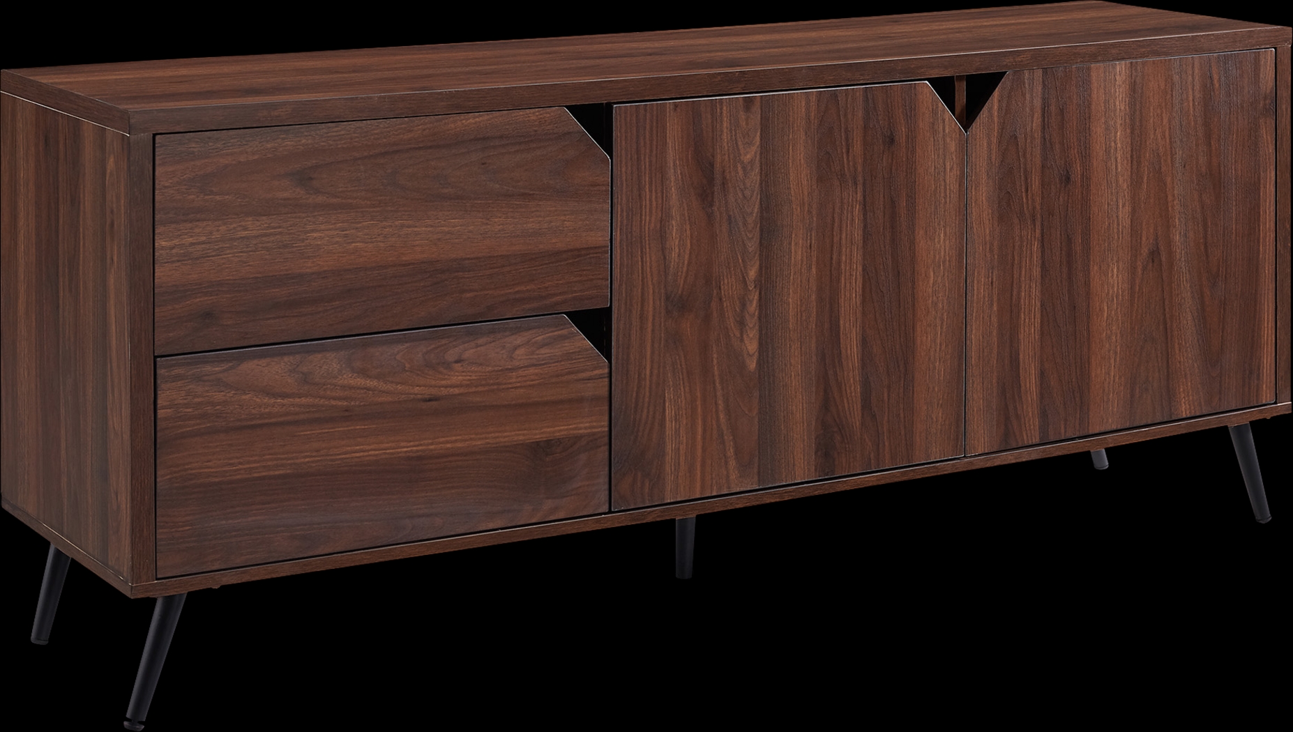 Sayers Walnut 60 in. Console - Thumbnail - Image 1