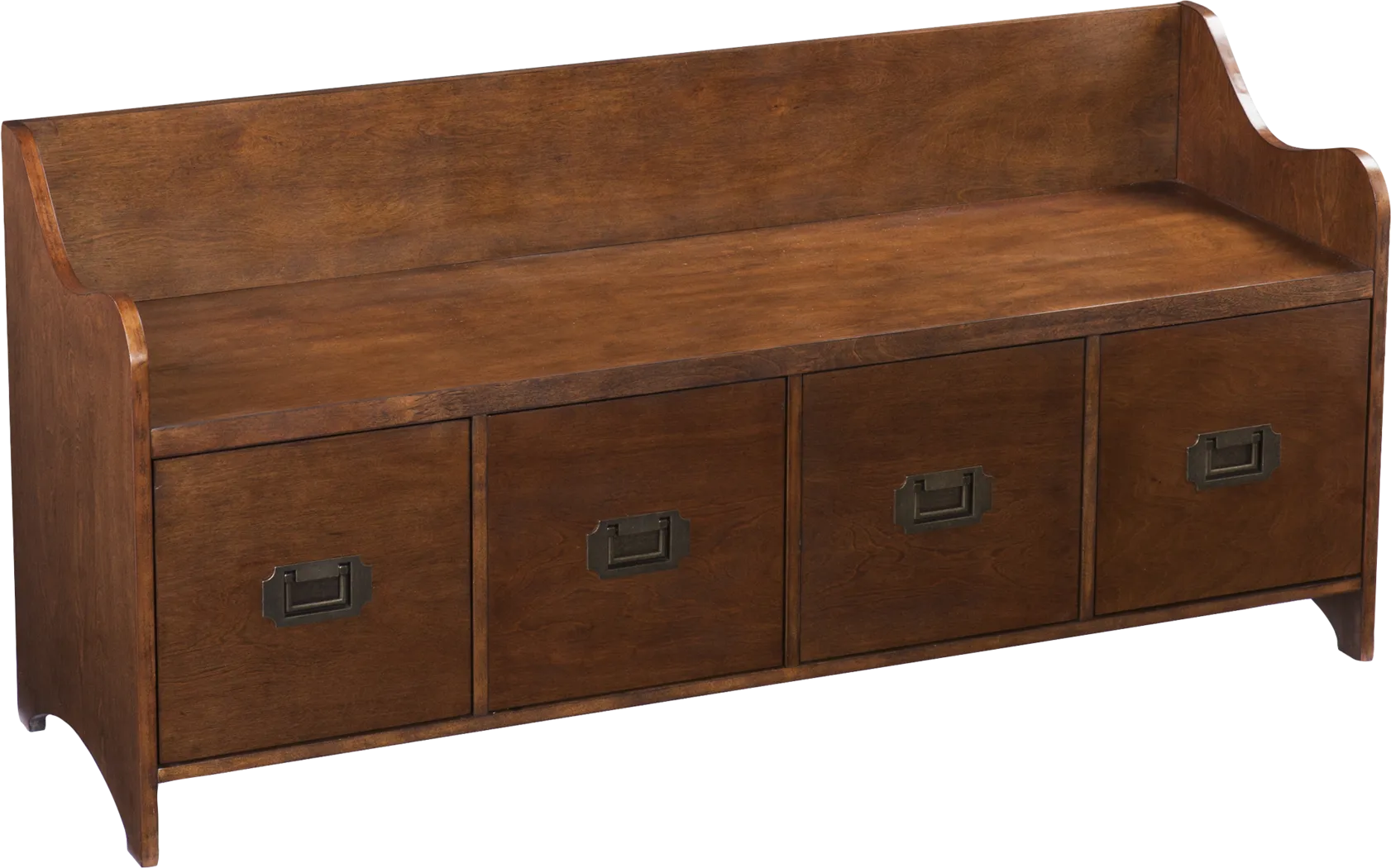 Sayerton Brown Accent Bench - Thumbnail - Image 1