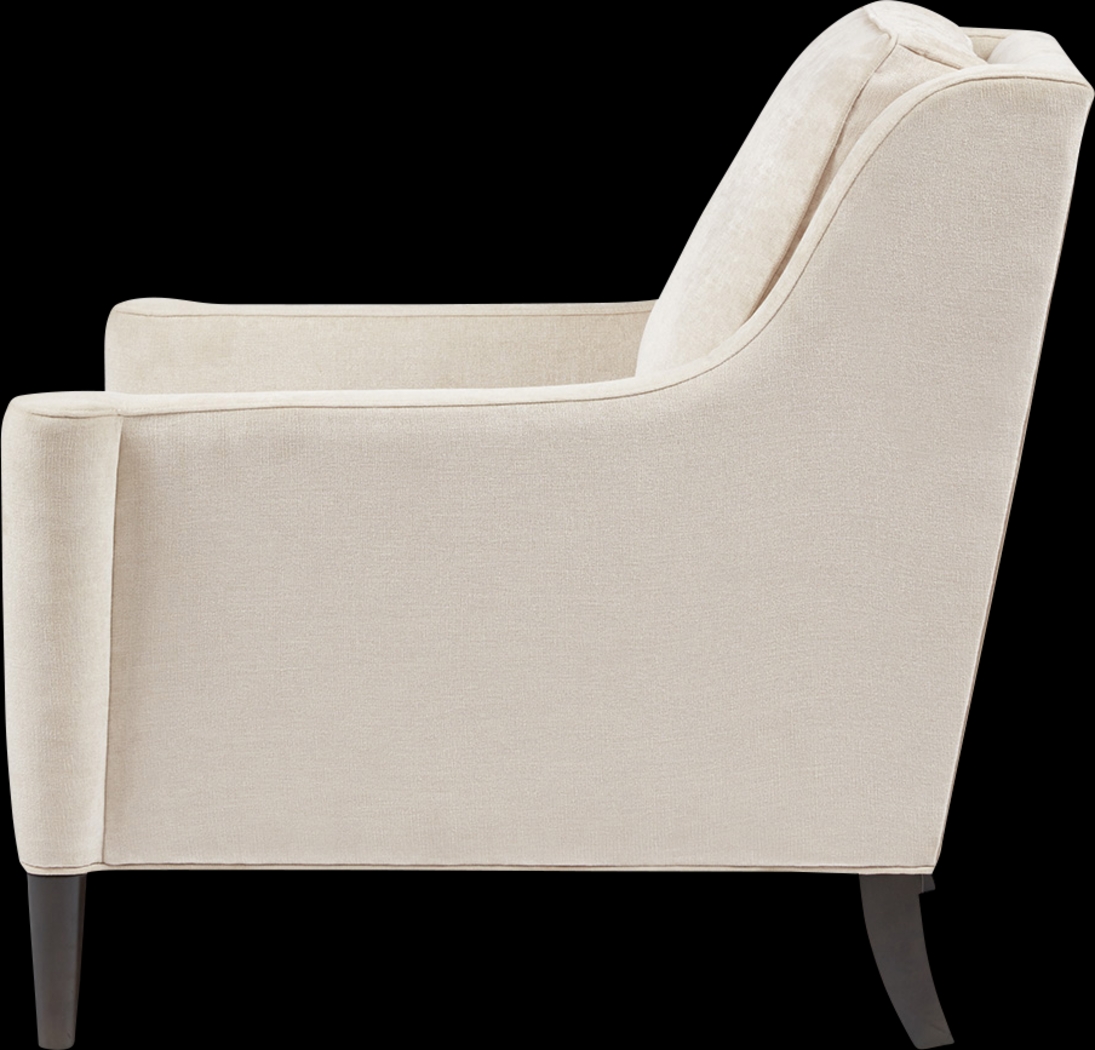 Sayles Gray Accent Chair - Thumbnail - Image 4