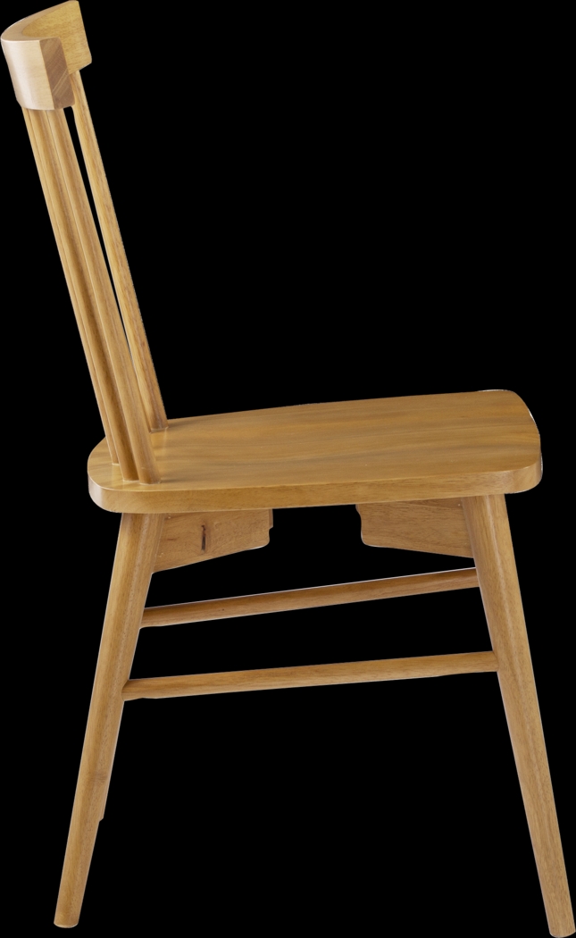 Sayreton Natural Dining Chair, Set of 2 - Thumbnail - Image 3