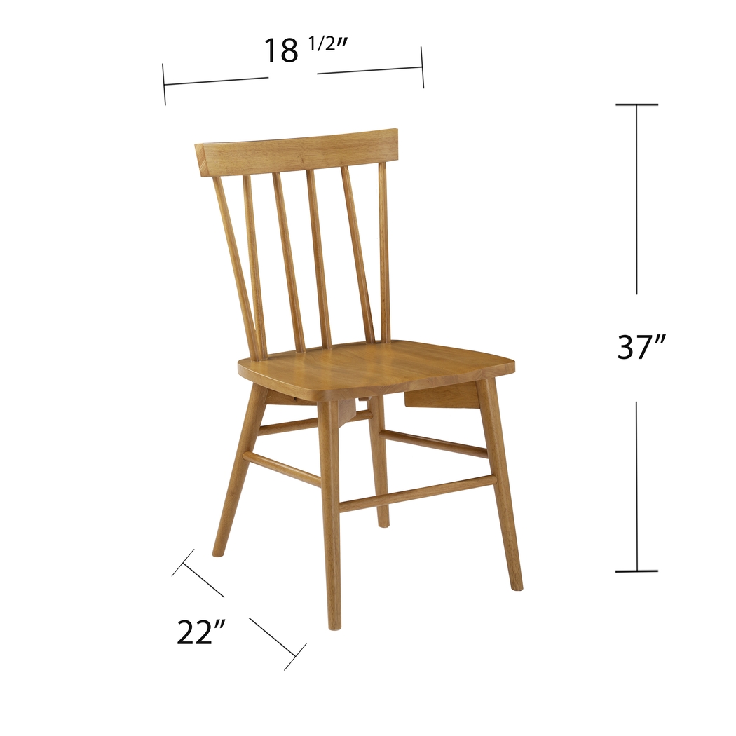 Sayreton Natural Dining Chair, Set of 2 - Thumbnail - Image 8
