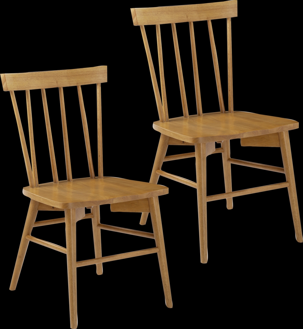 Sayreton Natural Dining Chair, Set of 2 - Thumbnail - Image 1